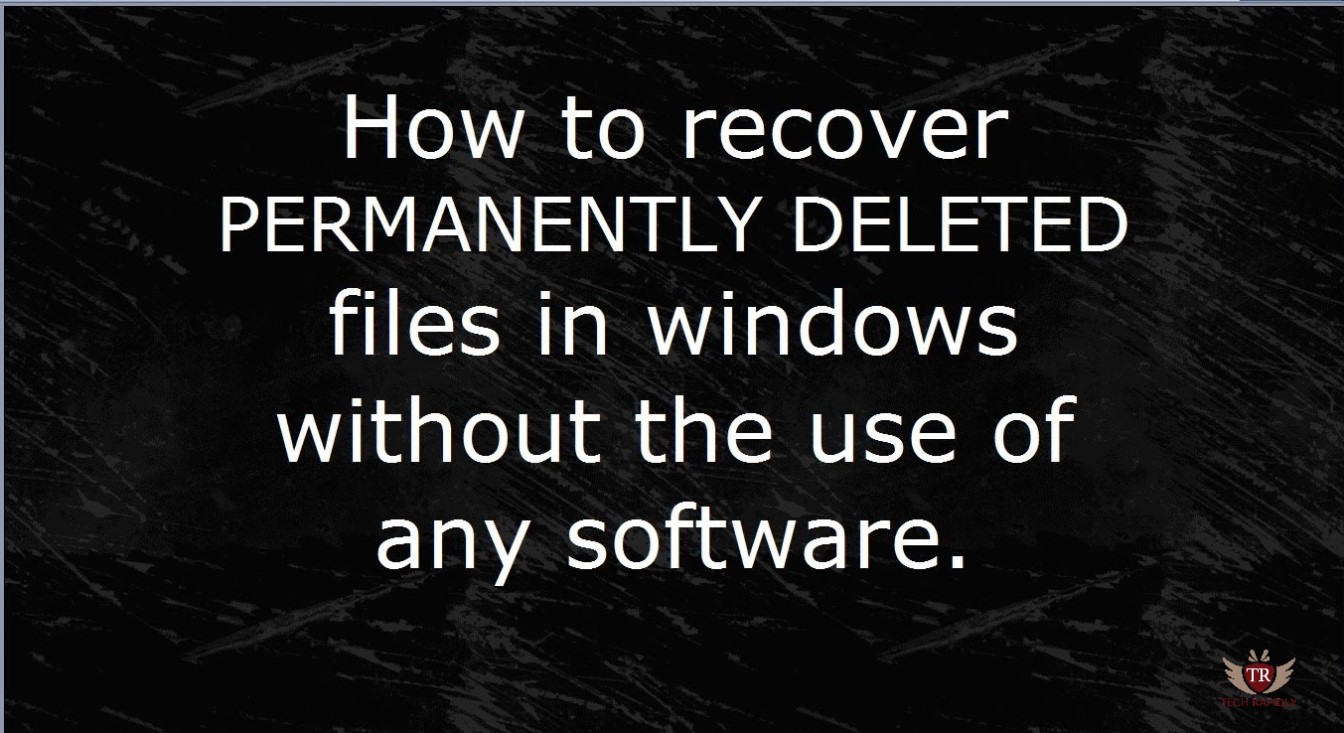 Windows 7 Recovery Folder
